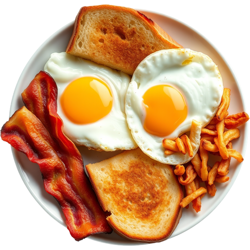 American Breakfast dish