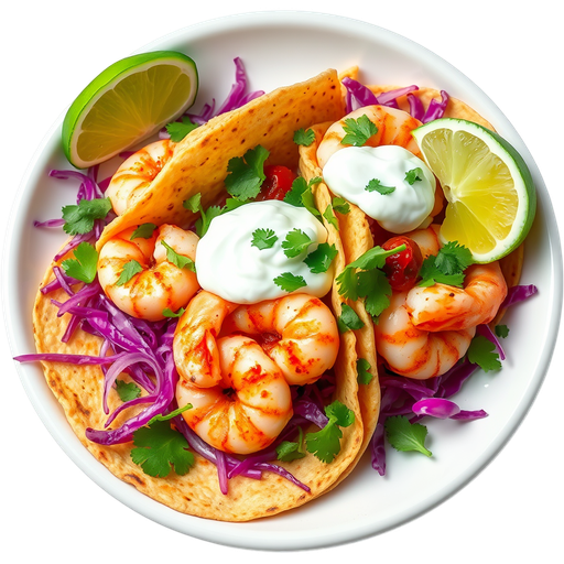 Shrimp Tacos dish