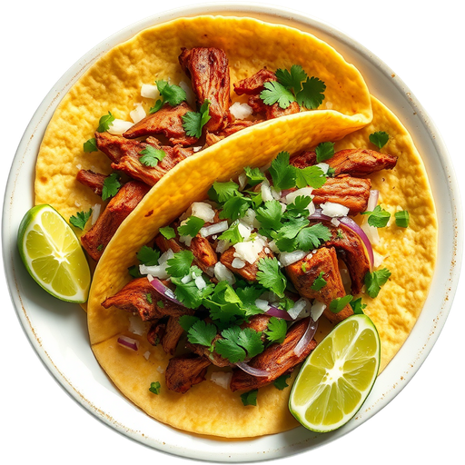 Street Taco with Carnitas dish