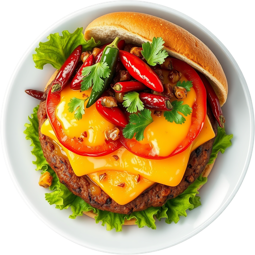 Hatch Burger dish