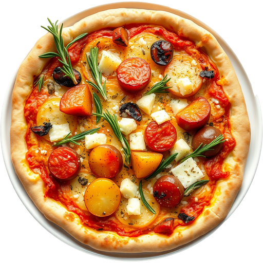 Potato Pizza dish