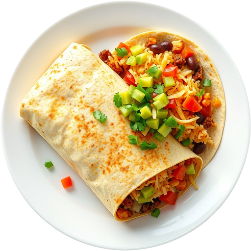 Mas Grande Burrito dish
