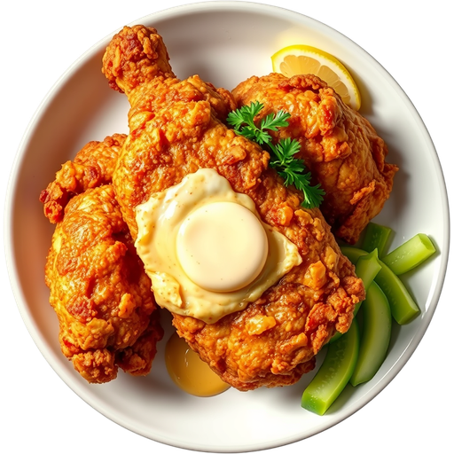 Large Fried Chicken dish