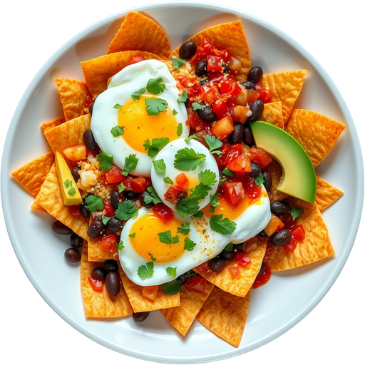 Breakfast Chilaquiles dish