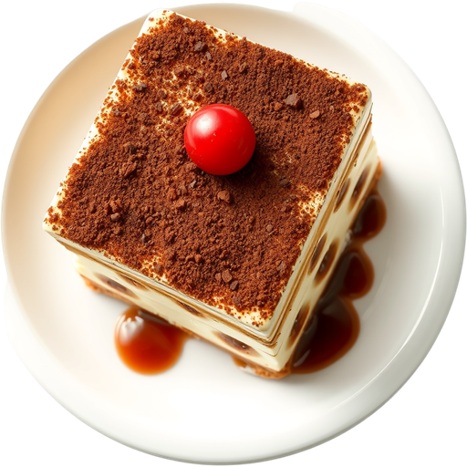 Tiramisu dish