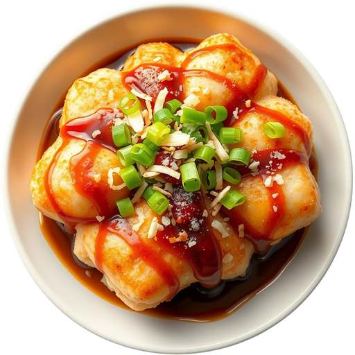 Takoyaki dish