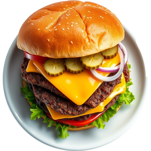 Double Cheeseburger dish
