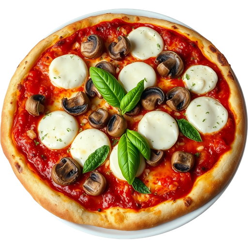 Mushroom Pizza dish