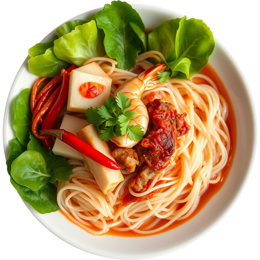 Bun Dau Mam Tom dish