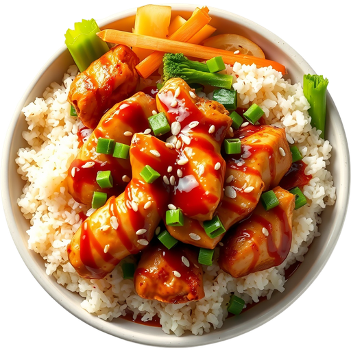 Chicken Teriyaki Bowl dish