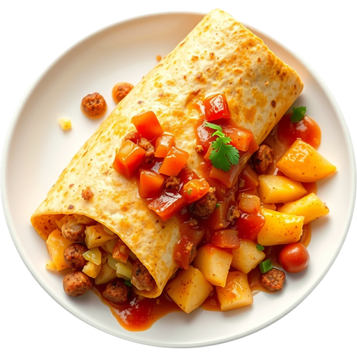 Chesty Burrito dish