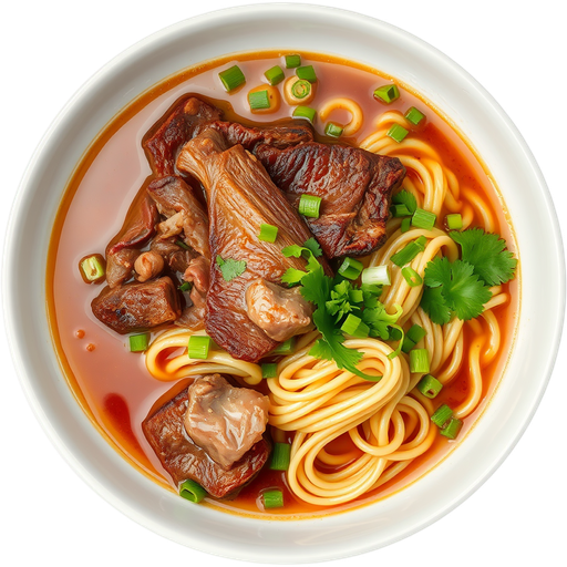 Beef & Tendon Noodle Soup dish