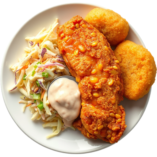 Fried Catfish Dinner dish