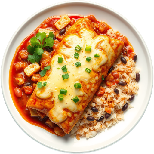 Seafood Enchilada dish