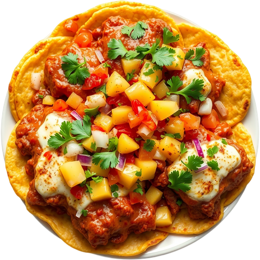 Gorditas Al Pastor dish