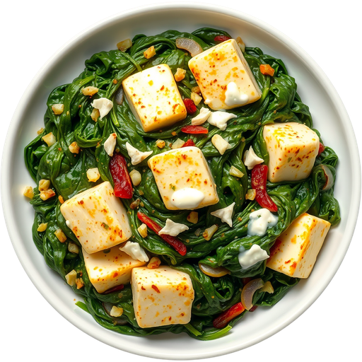 Saag Paneer dish