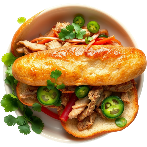 French Bread Vietnamese Sandwich dish