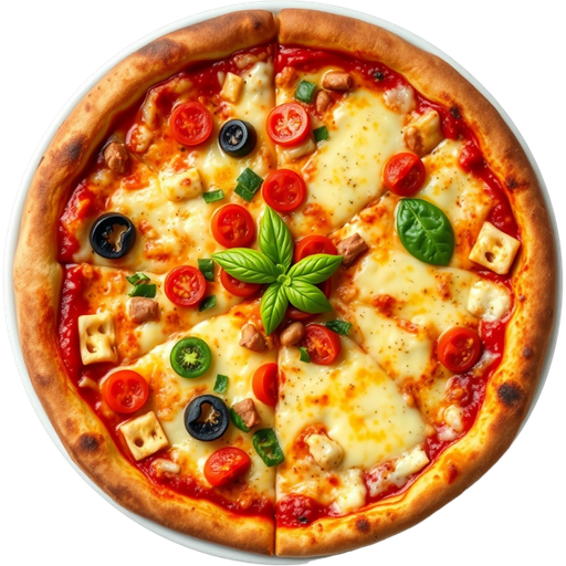 Create Your Own Pizza dish
