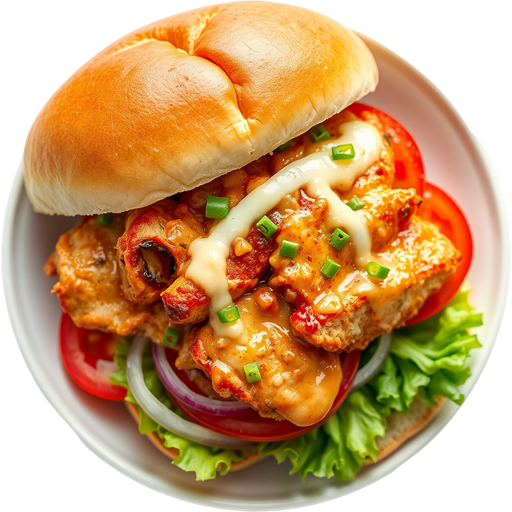 Garlic Chicken Sandwich dish