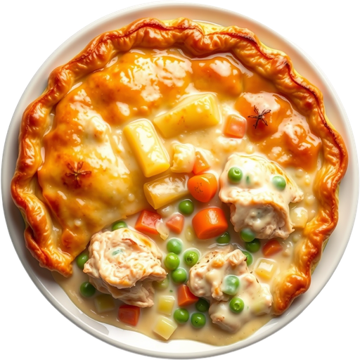 Chicken Pot Pie dish