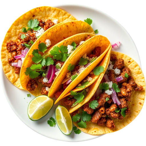 Taco Sampler with Toulucan Green Chorizo dish