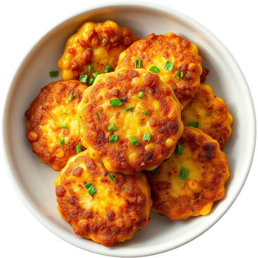 Todmonkaopohd Sweet Corn Fritters dish