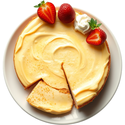 New York-Style Cheesecake dish