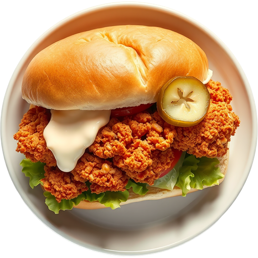 Fried Chicken Sandwich dish