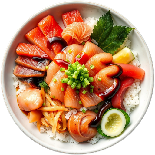 Chirashi dish