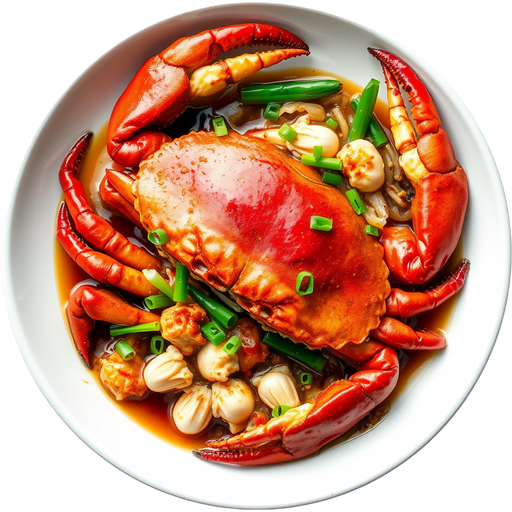 Live Crab dish