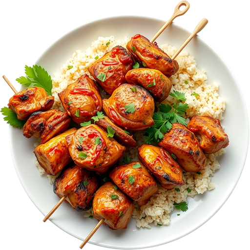 Chicken Kebab Plate dish