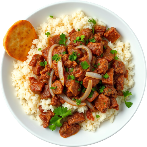 Beef Khobideh dish