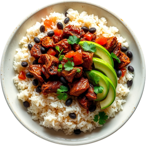 Jackfruit Carnitas Bowl dish
