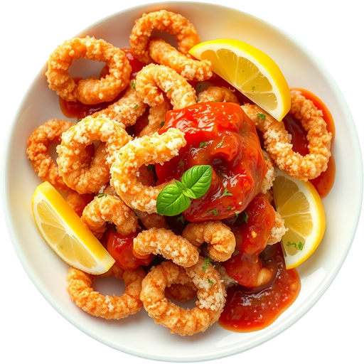 Fried Calamari dish
