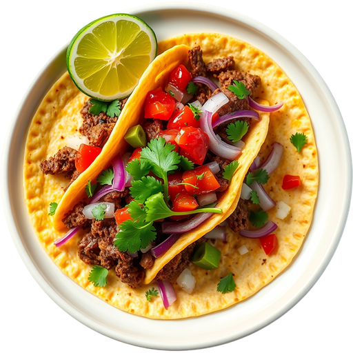Suadero Taco dish