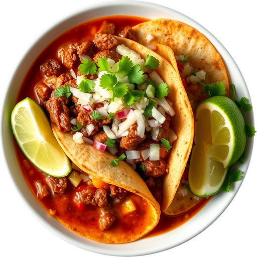 Birria Taco Combo dish