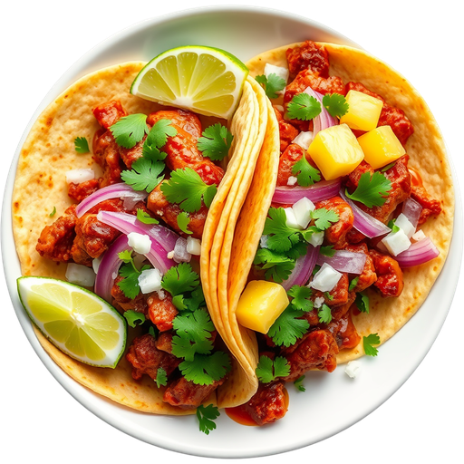 Adobada Tacos dish