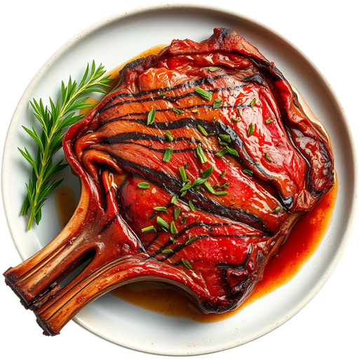 Marbled Short Rib dish