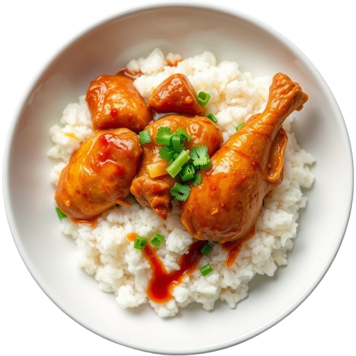 Steamed Chicken Set dish