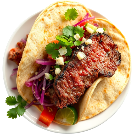 Filet Mignon Taco dish