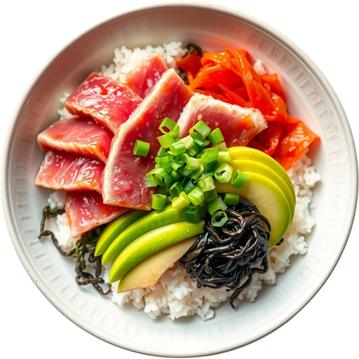 Tuna Ahi Poke Bowl dish