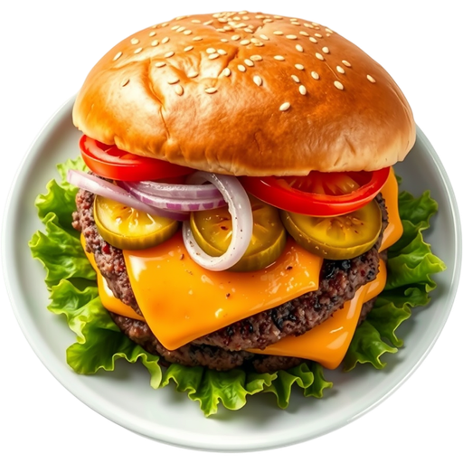 Little Rebel Burger dish