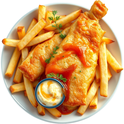 Fish and Chips dish