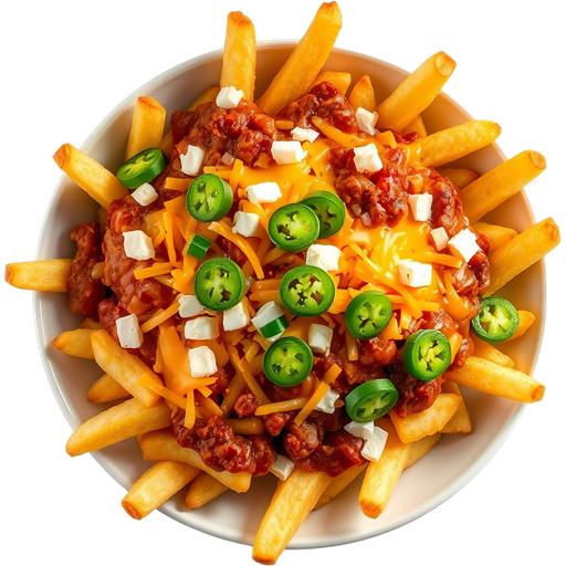 Chili Cheese Fries dish