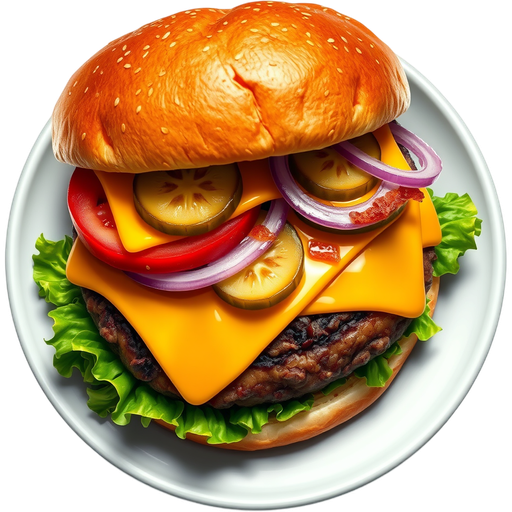 Double Cheeseburger dish