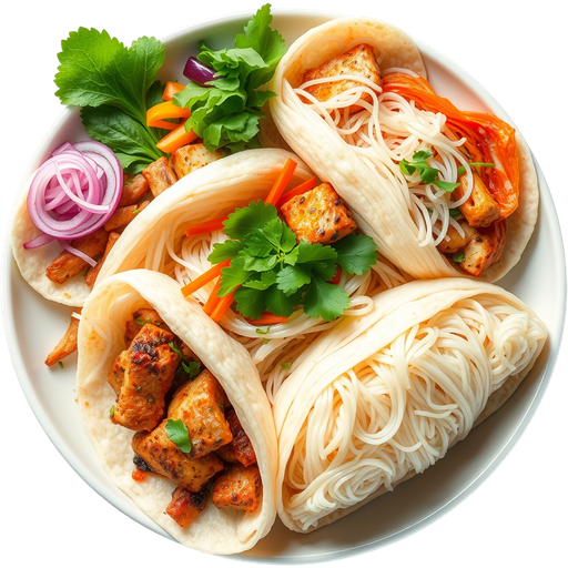 Bun Rice Vermicelli Dishes dish