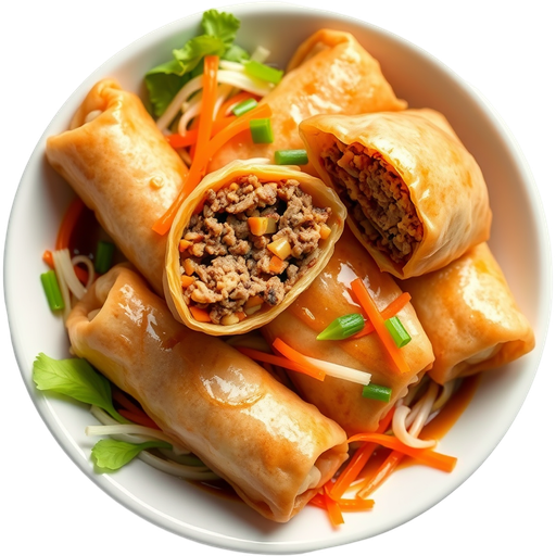 Shanghai Egg Rolls dish