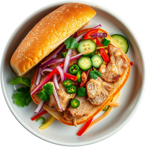Old Skool Banh Mi dish