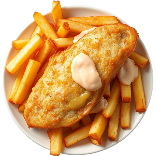 Fish and Chips dish
