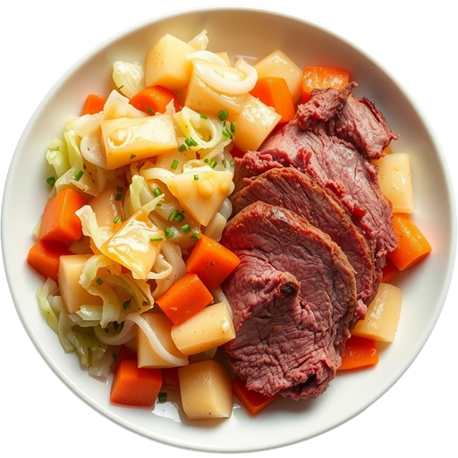 Corned Beef and Cabbage dish
